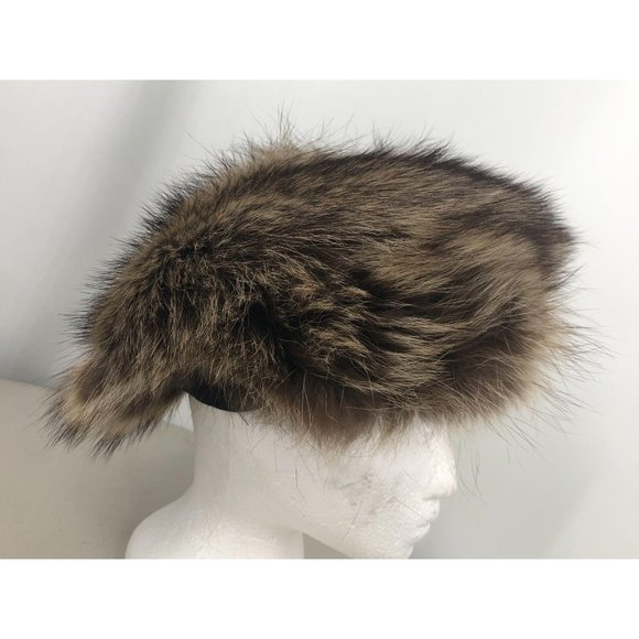 Vintage Flemington Furs Flemington New Jersey Fur Bubble Hat One Size - Picture 2 of 8